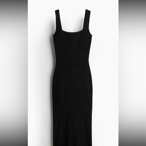 Rib-Knit Bodycon Dress